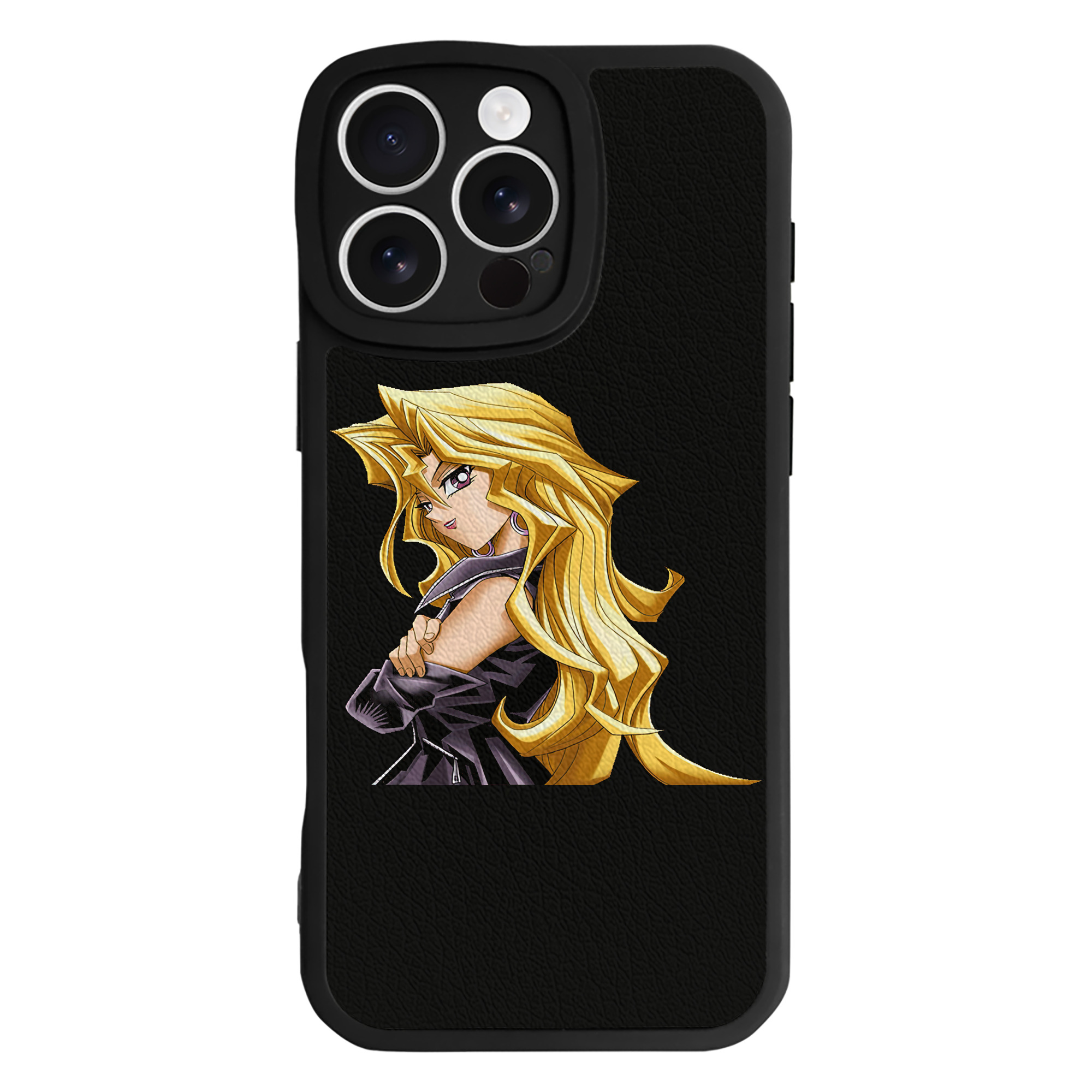 遊☆戯☆王 Yu-Gi-Oh! 【iPhone 16シリーズ対応】シリコンスマホケース（レザー調） 材質：シリコン